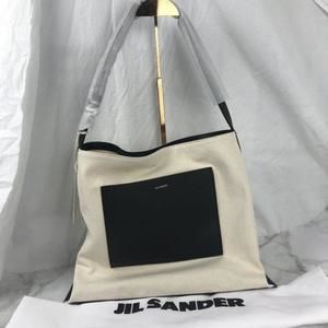 Jil Sander NWT Canvas Drawstring Tote bag